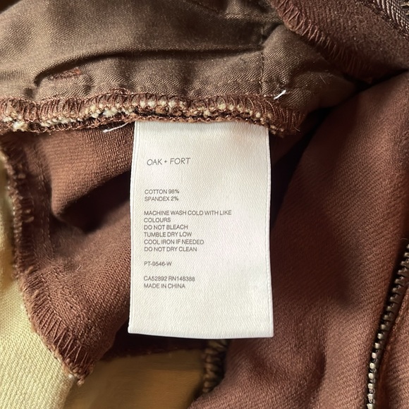 OAK + FORT Fudge and Algae Jeans - Picture 6 of 6